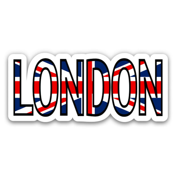 London England Country Flag Car Bumper Window Wall Laptop Vinyl Sticker Decal 